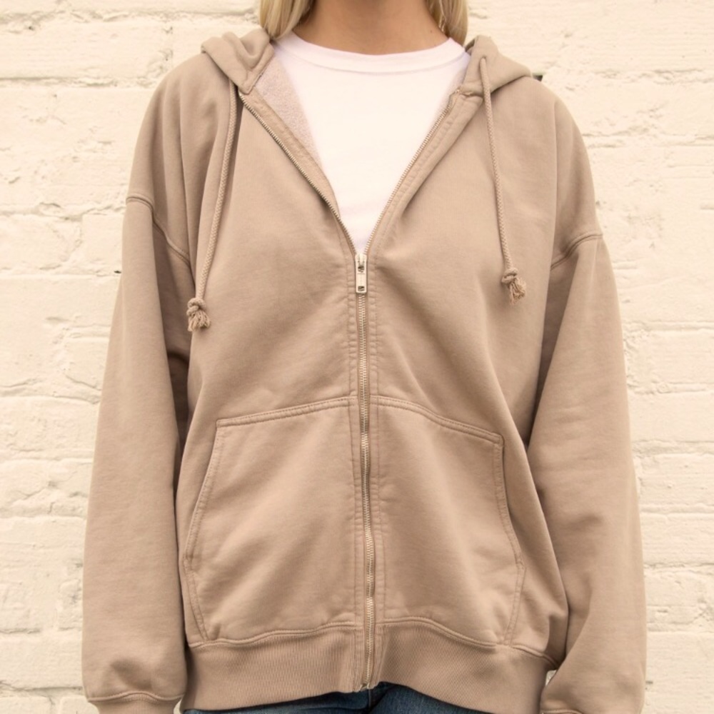 Light brown christy hoodie